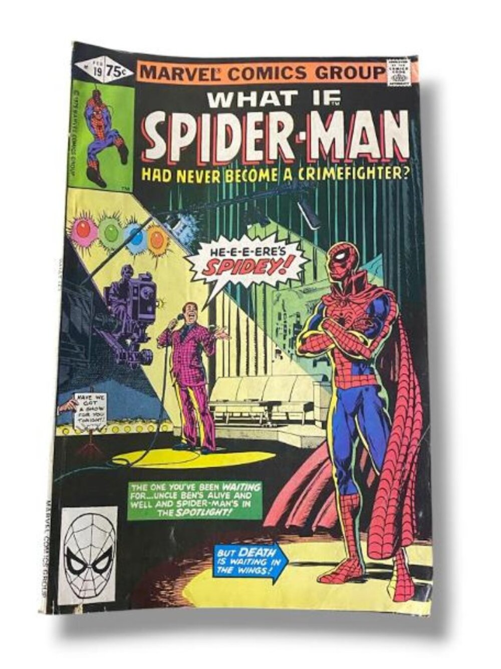 What if ? #19 Marvel 1980 What if SPIDER-MAN Never Became a Crimefighter ?